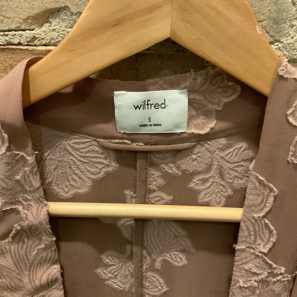 WILFRED Durante Kimono Coat in Nutmeg Sz S - Picture 9 of 9